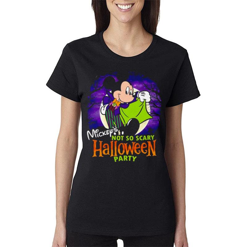 Not-So-Scary-Mickey-Mickey-Mouse-Halloween-Women-Lady-T-Shirt Not So Scary Mickey Mickey Mouse Halloween Women Lady T-Shirt
