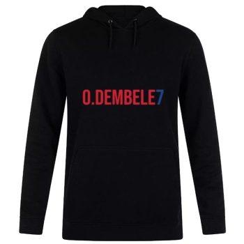 O Dembele 7 2223 Season Barcelona Unisex Pullover Hoodie