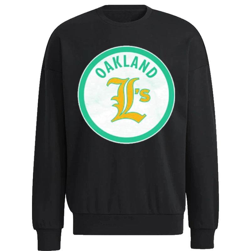 Oakland-Athletics-LS-Unisex-Sweatshirt Oakland Athletics L'S Unisex Sweatshirt