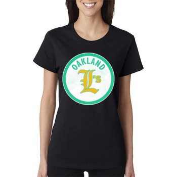 Oakland Athletics L’S Women Lady T-Shirt