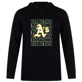 Oakland Athletics Letterman Unisex Pullover Hoodie
