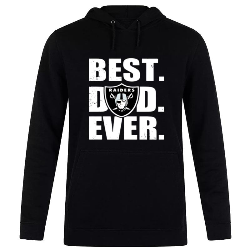 Oakland-Raiders-Logo-Best-Dad-Ever-Happy-FatherS-Day-Unisex-Pullover-Hoodie Oakland Raiders Logo Best Dad Ever Happy Father'S Day Unisex Pullover Hoodie