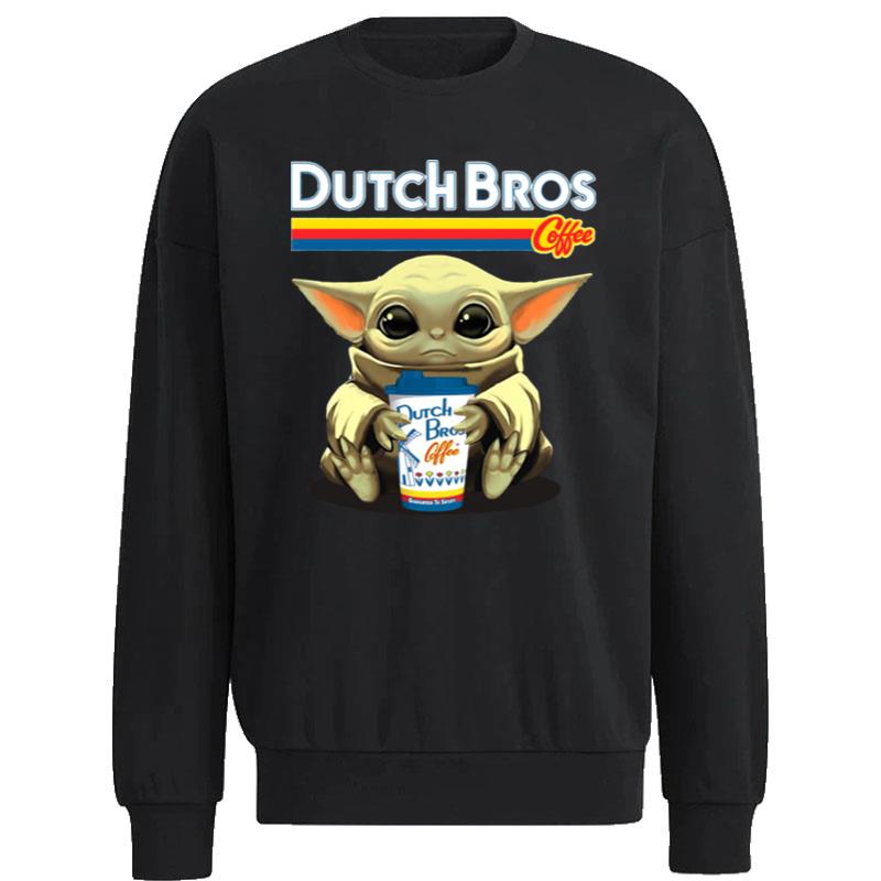 Official-Baby-Yoda-Hugs-Dutch-Bros-Coffee-Star-Wars-2021-Tee-Unisex-Sweatshirt Official Baby Yoda Hugs Dutch Bros Coffee Star Wars 2021 Tee Unisex Sweatshirt