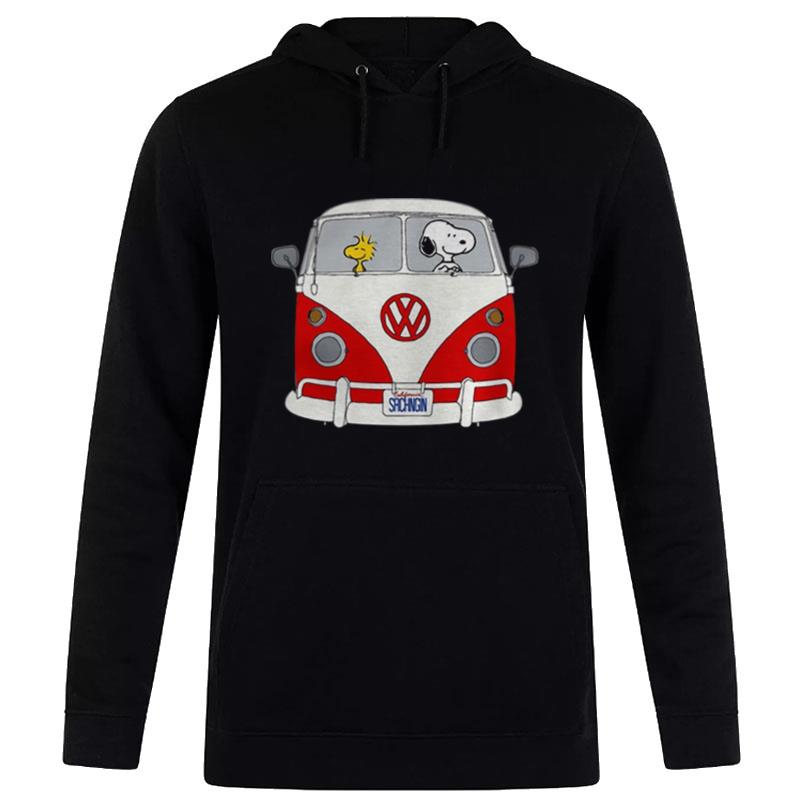 Official-Snoopy-And-Woodstock-Driving-Hippie-Volkswagen-Beetle-Unisex-Pullover-Hoodie Official Snoopy And Woodstock Driving Hippie Volkswagen Beetle Unisex Pullover Hoodie