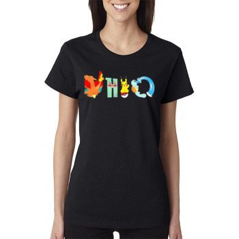 Ohio Charizard Pokemon Women Lady T-Shirt