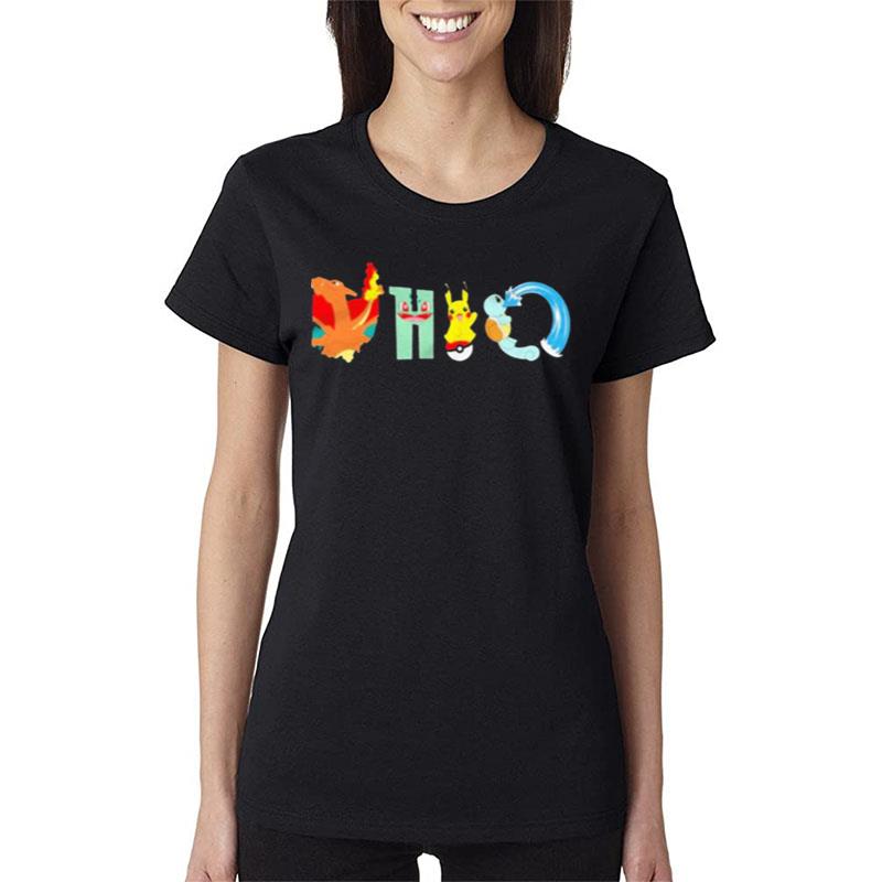 Ohio-Charizard-Pokemon-Women-Lady-T-Shirt Ohio Charizard Pokemon Women Lady T-Shirt