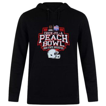 Ohio State Buckeyes 2022 Cfp Semifinals Chick Fil A Peach Bowl Unisex Pullover Hoodie