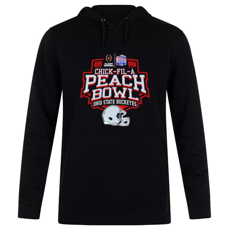 Ohio-State-Buckeyes-2022-Cfp-Semifinals-Chick-Fil-A-Peach-Bowl-Unisex-Pullover-Hoodie Ohio State Buckeyes 2022 Cfp Semifinals Chick Fil A Peach Bowl Unisex Pullover Hoodie