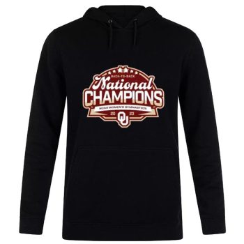 Oklahoma Sooners Back To Back National Champions NCAA Wo Gymnastics 2023 Unisex Pullover Hoodie