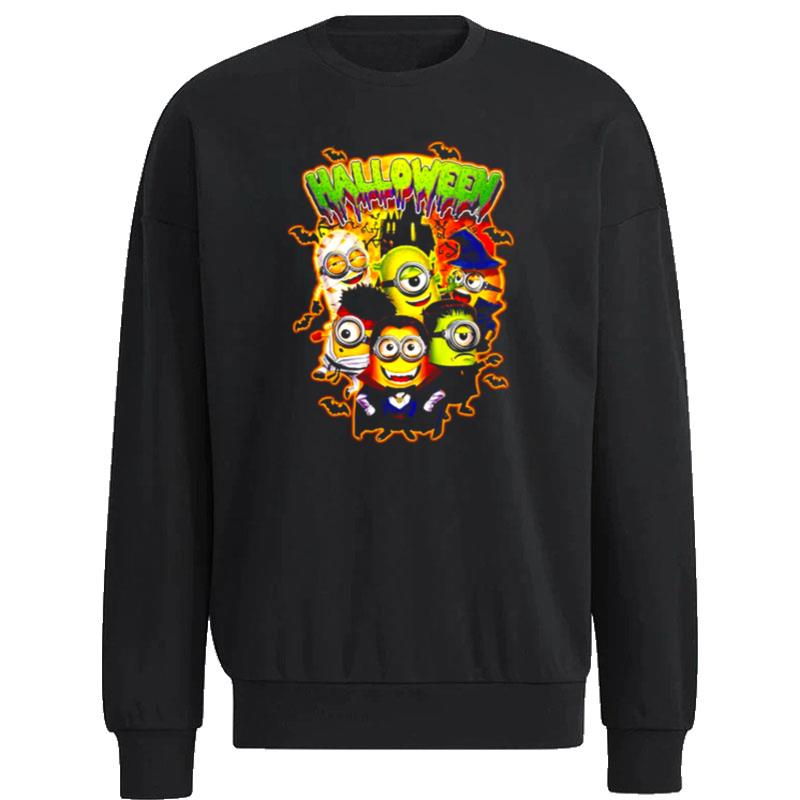 Otto-Minions-Halloween-Disney-Unisex-Sweatshirt Otto Minions Halloween Disney Unisex Sweatshirt