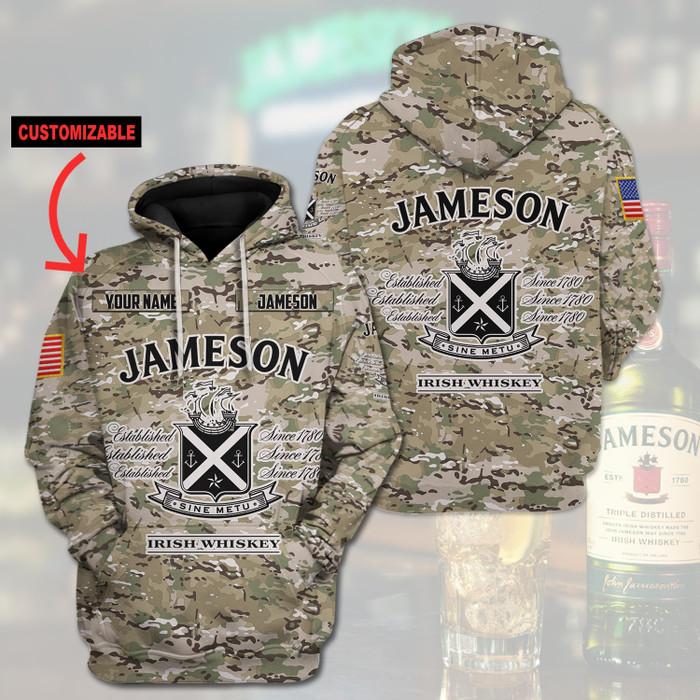 Personalized-Jameson-Irish-Whiskey-Unisex-3D-Pullover-Hoodie-IHT2144 Personalized Jameson Irish Whiskey Unisex 3D Pullover Hoodie IHT2144