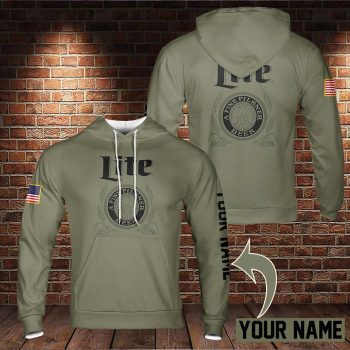 Personalized Miller Lite Unisex 3D Pullover Hoodie IHT2126