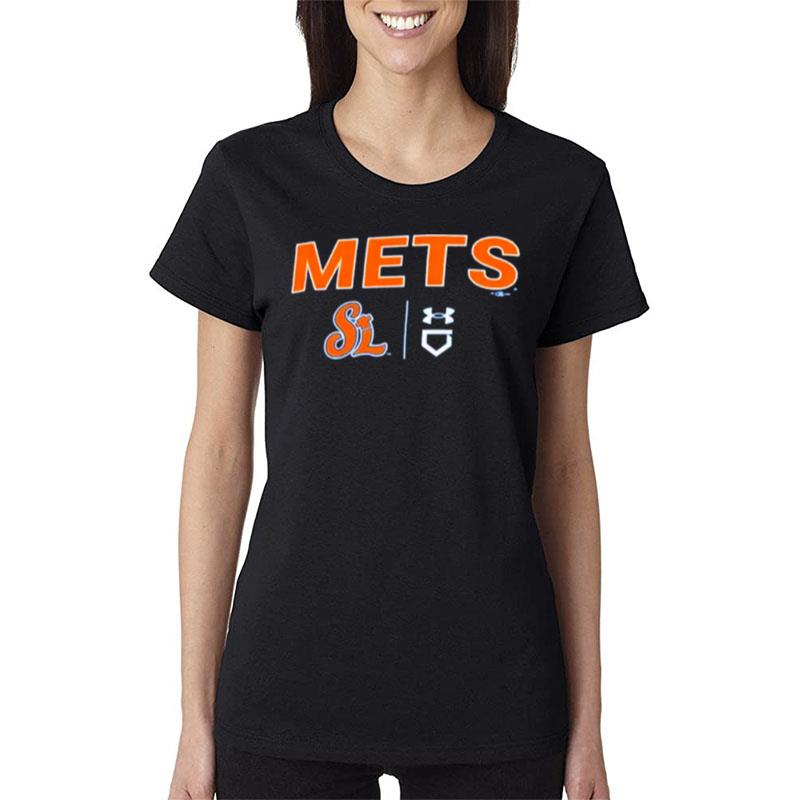St-Lucie-Mets-Under-Armour-Tech-Women-Lady-T-Shirt St Lucie Mets Under Armour Tech Women Lady T-Shirt
