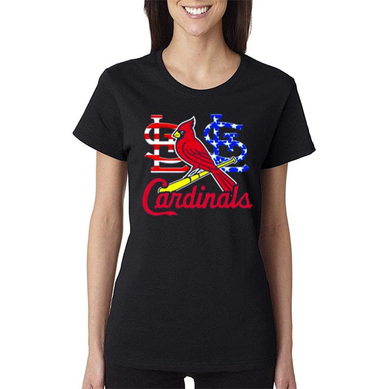 St.-Louis-Cardinals-4Th-Of-July-2023-Women-Lady-T-Shirt St. Louis Cardinals 4Th Of July 2023 Women Lady T-Shirt