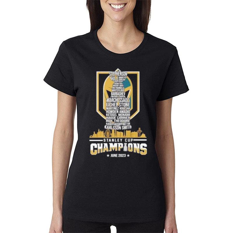 Stanley-Cup-Champions-June-2023-Vegas-Golden-Knights-Women-Lady-T-Shirt Stanley Cup Champions June 2023 Vegas Golden Knights Women Lady T-Shirt