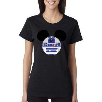 Star Wars Mickey Mouse Women Lady T-Shirt