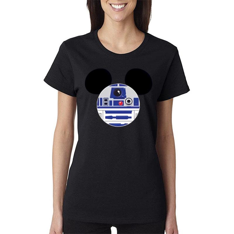 Star-Wars-Mickey-Mouse-Women-Lady-T-Shirt Star Wars Mickey Mouse Women Lady T-Shirt