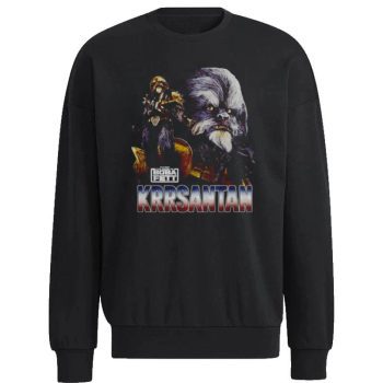 Star Wars The Book Of Boba Fett Krrsantan Photo Real Poster Unisex Sweatshirt