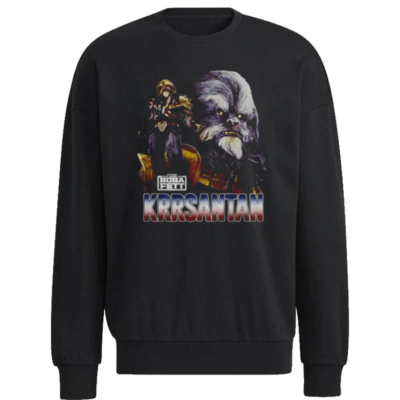 Star-Wars-The-Book-Of-Boba-Fett-Krrsantan-Photo-Real-Poster-Unisex-Sweatshirt Star Wars The Book Of Boba Fett Krrsantan Photo Real Poster Unisex Sweatshirt