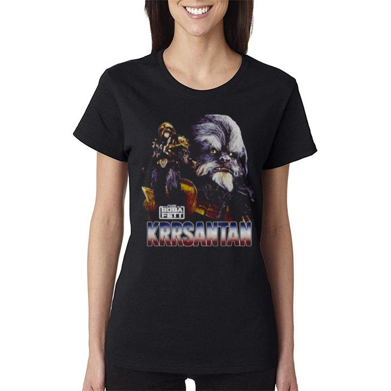Star-Wars-The-Book-Of-Boba-Fett-Krrsantan-Photo-Real-Poster-Women-Lady-T-Shirt Star Wars The Book Of Boba Fett Krrsantan Photo Real Poster Women Lady T-Shirt