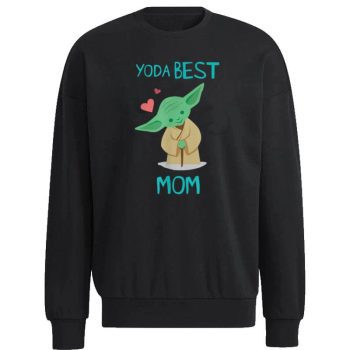 Star Wars Yoda Best Mom Hearts Mother’S Day Unisex Sweatshirt