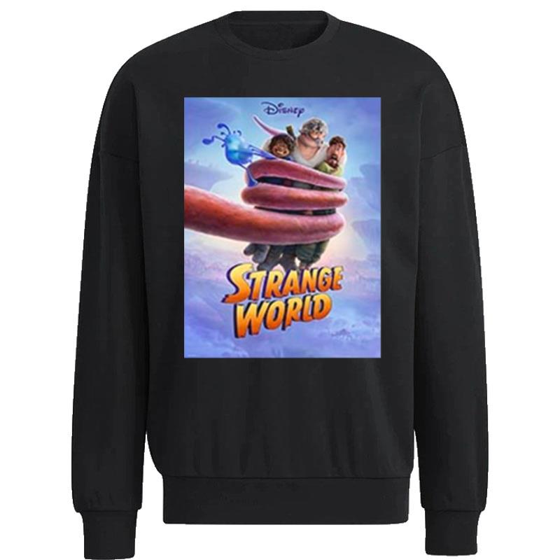 Strange-World-Of-Disney-2022-Unisex-Sweatshirt Strange World Of Disney 2022 Unisex Sweatshirt