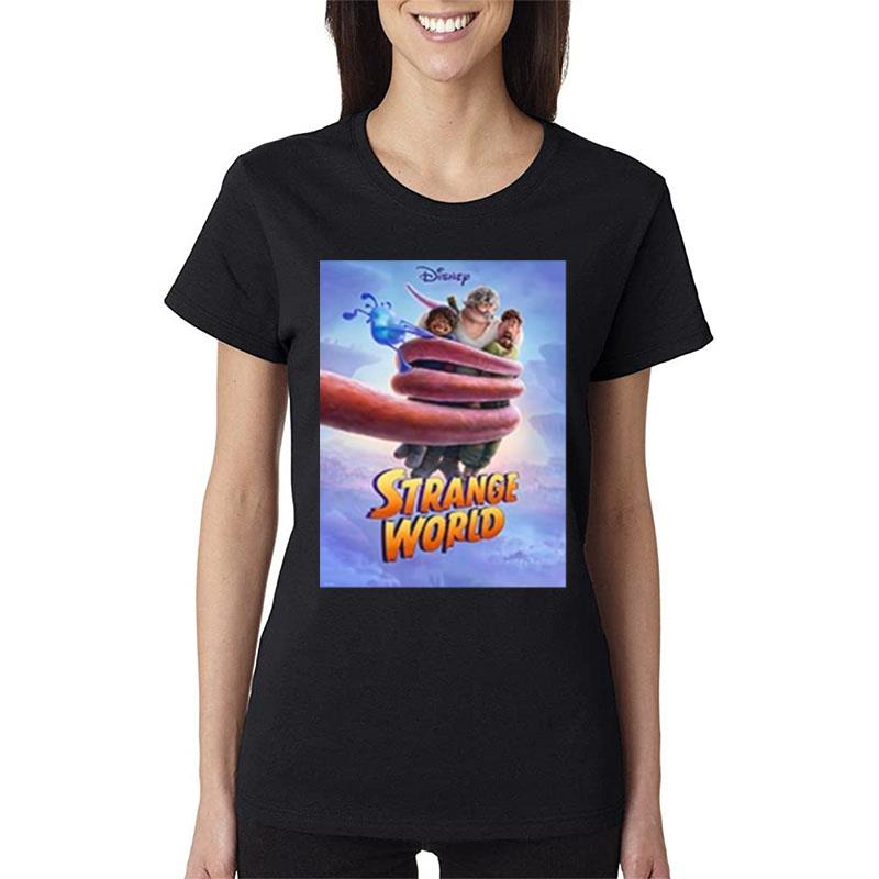Strange-World-Of-Disney-2022-Women-Lady-T-Shirt Strange World Of Disney 2022 Women Lady T-Shirt