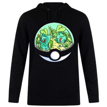 Stucked In Pokemon Ball Bulbasaur Unisex Pullover Hoodie Unisex Pullover Hoodie