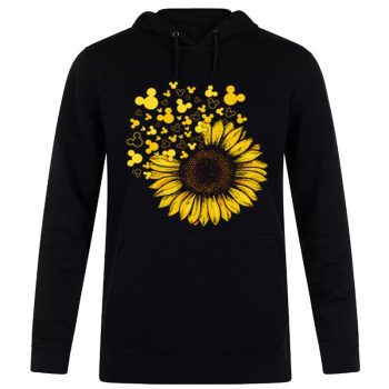 Sunflower Mickey Head Unisex Pullover Hoodie Unisex Pullover Hoodie