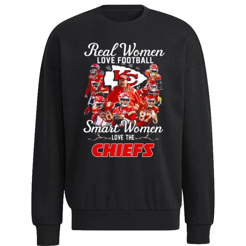 Super-Bowl-Lvii-2023-Real-Women-Love-Football-Smart-Women-Love-The-Kansas-City-Chiefs-Signatures-Unisex-Sweatshirt Super Bowl Lvii 2023 Real Women Love Football Smart Women Love The Kansas City Chiefs Signatures Unisex Sweatshirt