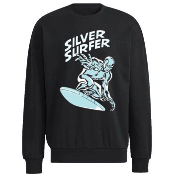 Super Hero Silver Surfer Nc8 Marvel Unisex Sweatshirt