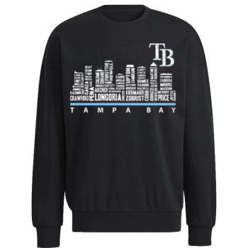 Tampa Bay Rays 2023 Players Skyline Unisex Sweatshirt