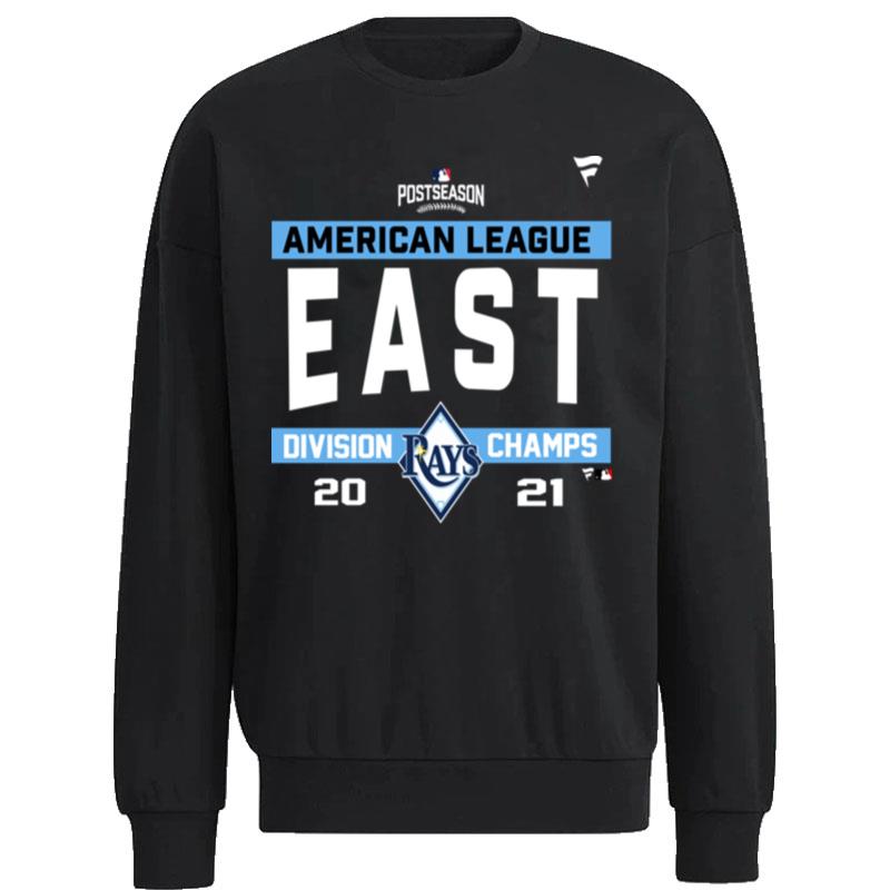 Tampa-Bay-Rays-American-League-Al-East-Division-Champions-2021-Unisex-Sweatshirt Tampa Bay Rays American League Al East Division Champions 2021 Unisex Sweatshirt
