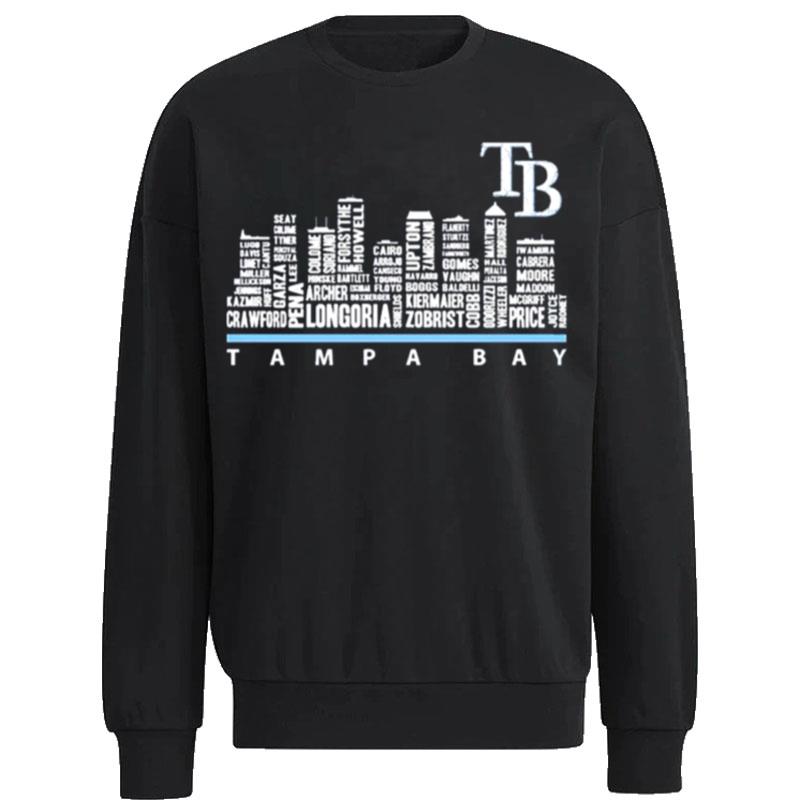 Tampa-Bay-Rays-City-Players-Name-Unisex-Sweatshirt Tampa Bay Rays City Players Name Unisex Sweatshirt