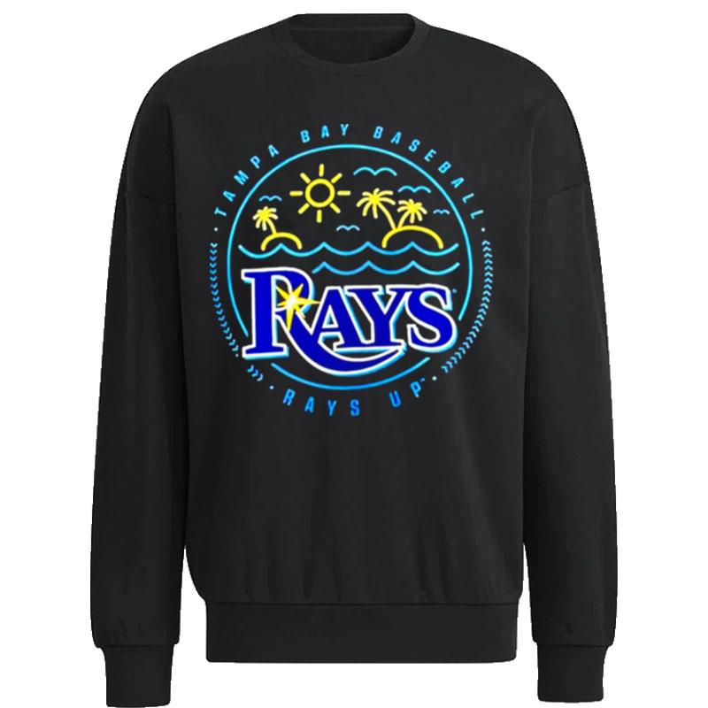 Tampa-Bay-Rays-Sunshine-Hometown-Rays-Up-Unisex-Sweatshirt Tampa Bay Rays Sunshine Hometown Rays Up Unisex Sweatshirt