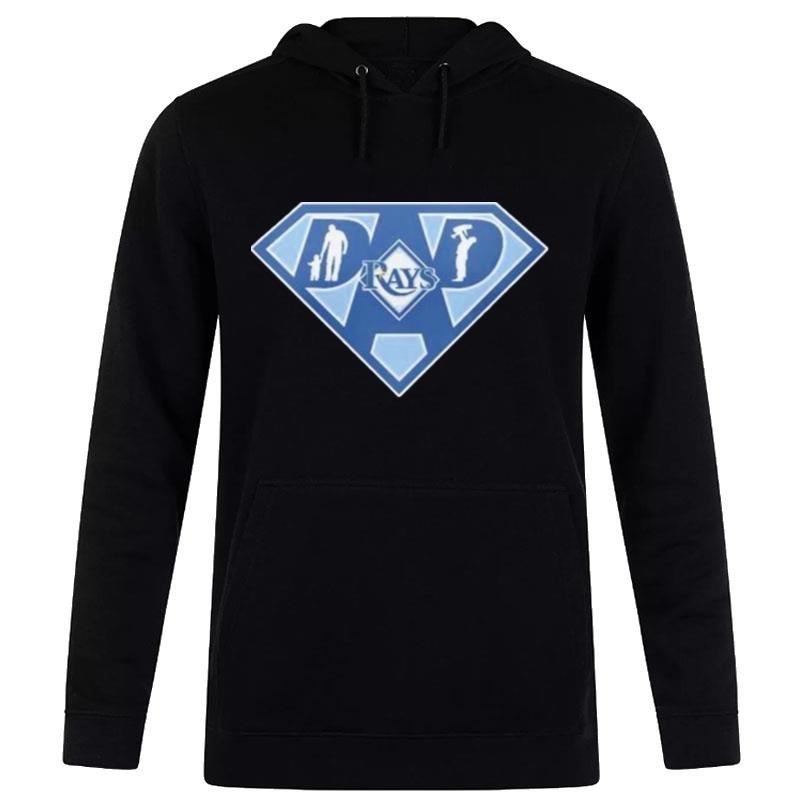 Tampa-Bay-Rays-Super-Dad-Unisex-Pullover-Hoodie Tampa Bay Rays Super Dad Unisex Pullover Hoodie