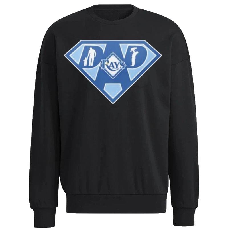 Tampa-Bay-Rays-Super-Dad-Unisex-Sweatshirt Tampa Bay Rays Super Dad Unisex Sweatshirt