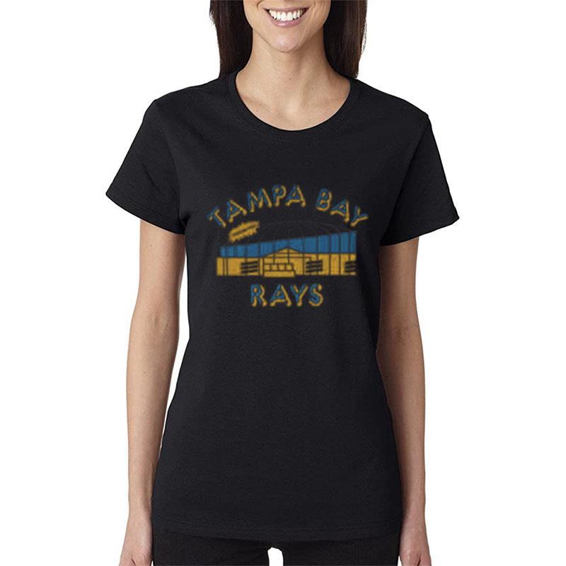 Tampa-Bay-Rays-Tropicana-Field-Women-Lady-T-Shirt Tampa Bay Rays Tropicana Field Women Lady T-Shirt