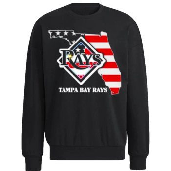 Tampa Bay Rays Us Florida Map Unisex Sweatshirt