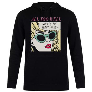 Taylor Swift All Too Well 2023 Tour Unisex Pullover Hoodie