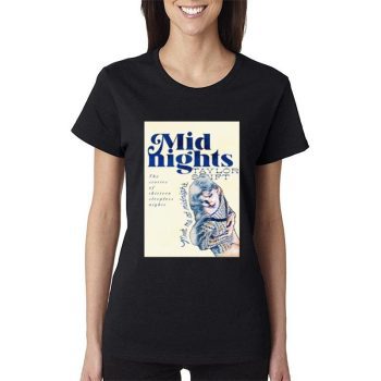 Taylor Swift Midnights Album Women Lady T-Shirt