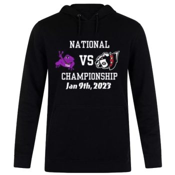 Tcu Horned Frog Vs Georgia Bulldogs 2023 National Championship Unisex Pullover Hoodie