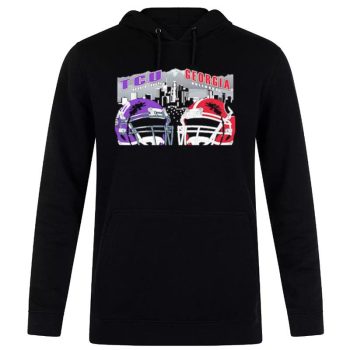 Tcu Horned Frogs Vs Georgia Bulldogs 2023 National Championship Bound Unisex Pullover Hoodie