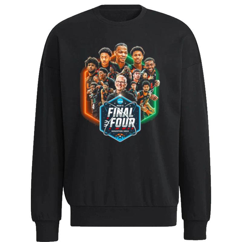 Team-Basketball-Miami-Hurricanes-2023-NCAA-Final-Four-Unisex-Sweatshirt Team Basketball Miami Hurricanes 2023 NCAA Final Four Unisex Sweatshirt