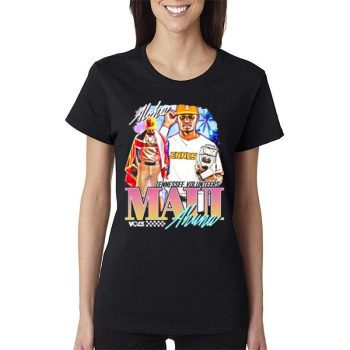 Tennessee Volunteers Maui Ahuna Baseball Women Lady T-Shirt