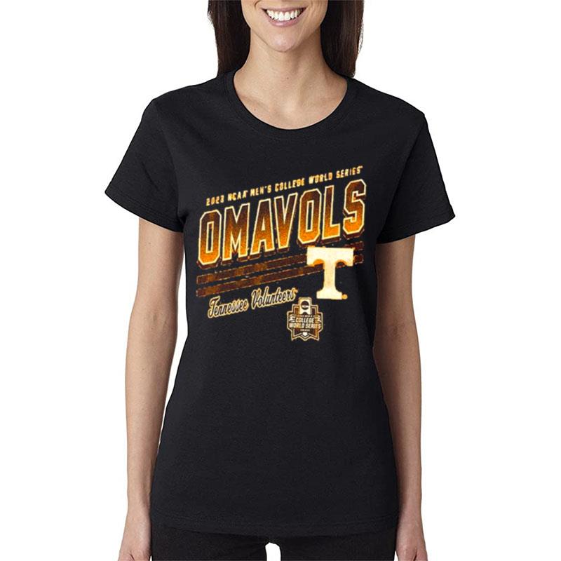 Tennessee-Volunteers-Omavols-2023-Ncaa-College-World-Series-Women-Lady-T-Shirt Tennessee Volunteers Omavols 2023 Ncaa College World Series Women Lady T-Shirt