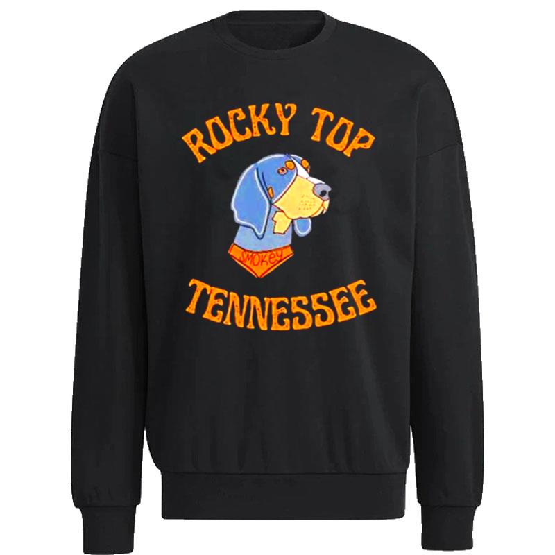 Tennessee-Volunteers-Rocky-Top-Tennessee-Dog-Unisex-Sweatshirt Tennessee Volunteers Rocky Top Tennessee Dog Unisex Sweatshirt