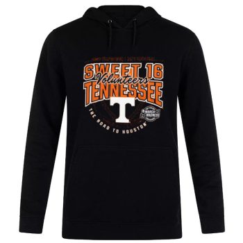 Tennessee Volunteers Sweet 16 2023 NCAA Division I Men's Basketball New York D I M Unisex Pullover Hoodie
