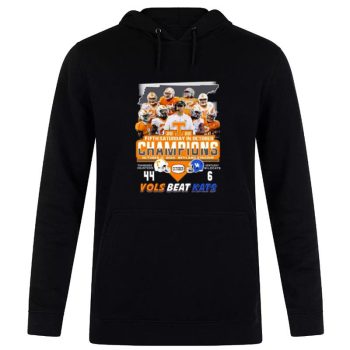 Tennessee Volunteers Team 2022 Fifth Saturday In October Champions Vols Beat Kats 44 6 Unisex Pullover Hoodie