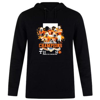 Tennessee Volunteers Team 2022 Orange Bowl Champions Unisex Pullover Hoodie